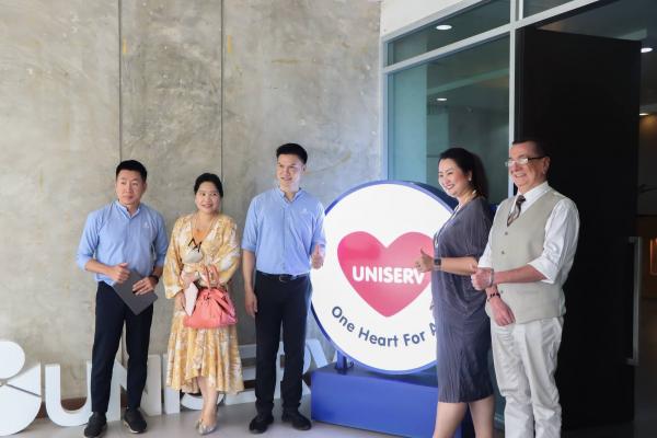  FBSTI-Asia เข้าหารือร่วมกับ Uniserv CMU “Uplifting Service Standardwith Swiss Certificate Training Programs