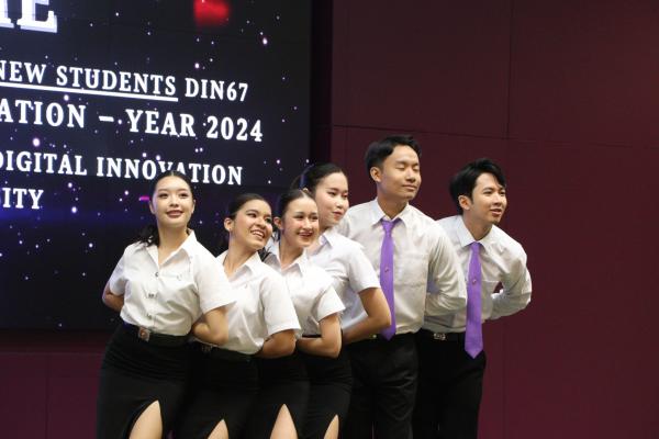  ภาพบรรยากาศ : งานปฐมนิเทศนักศึกษาใหม่และผู้ปกครอง  วิทยาลัยนานาชาตินวัตกรรมดิจิทัล มหาวิทยาลัยเชียงใหม่ (ICDI) ประจำปี 2567