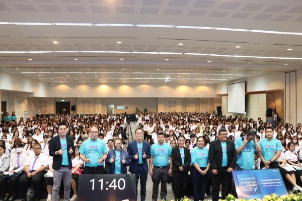 ภาพบรรยากาศ : วันประชุมผู้ปกครองและปฐมนิเทศนักศึกษาใหม่ คณะบริหารธุรกิจ ประจำปีการศึกษา 2567 