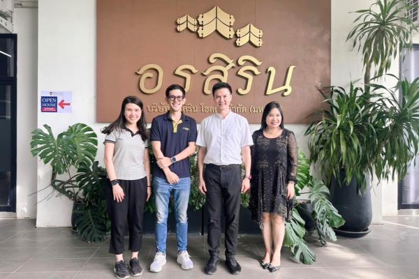 อรสิริน ร่วมกับ UNISERV หารือในการวางแผนพัฒนานวัตกรรมอสังหาริมทรัพย์ที่เป็นมิตรต่อสิ่งแวดล้อม เดินหน้ามุ่งสู่การปล่อยคาร์บอนสุทธิเป็นศูนย์