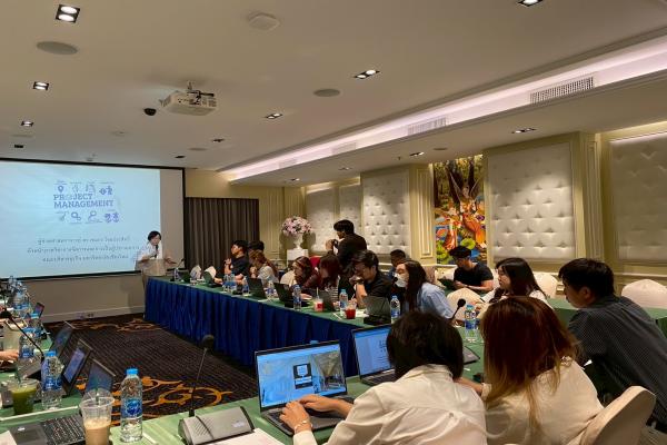 บรรยากาศการฝึกอบรม“การบริหารโครงการอย่างมีประสิทธิภาพ”  เสริมศักยภาพการบริหารโครงการอย่างเป็นระบบ เพื่อพัฒนาศักยภาพการทำงานในองค์กรให้ก้าวไกลยิ่งขึ้น 