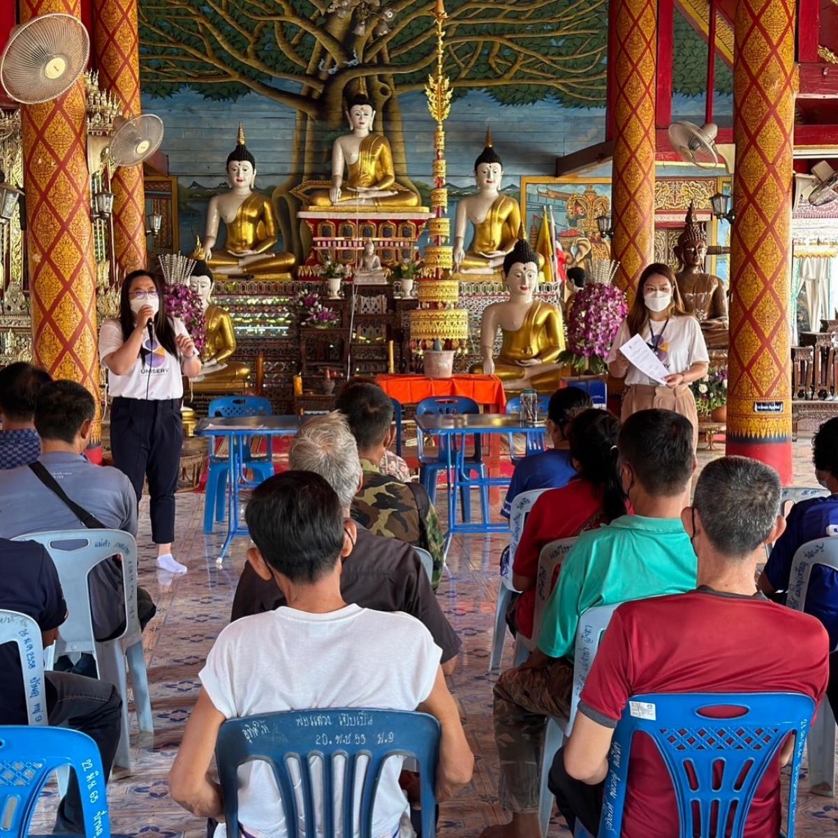 ลงพื้นที่จัดเก็บข้อมูล โครงการบริการวิชาการเพื่อสนองงานตามพระราชดำริ ปีงบประมาณ พ.ศ.2565 มหาวิทยาลัยเเม่โจ้