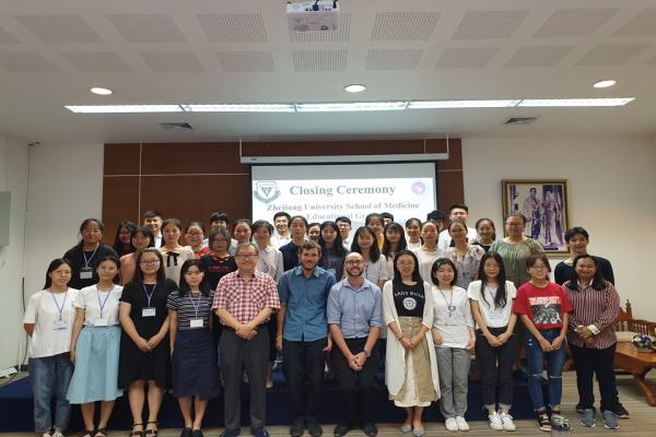 ปิดโครงการ English language and Culture Program for Zhejiung University School of Medicine