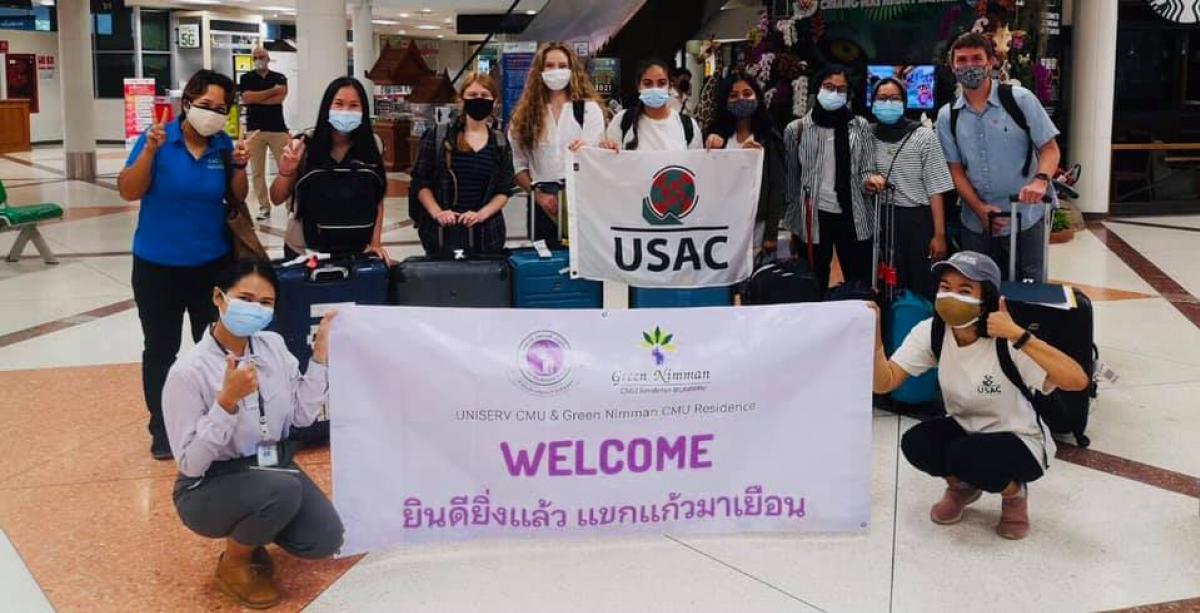 ต้อนรับคณะนักศึกษาในโครงการยูแสค USAC Summer Session II