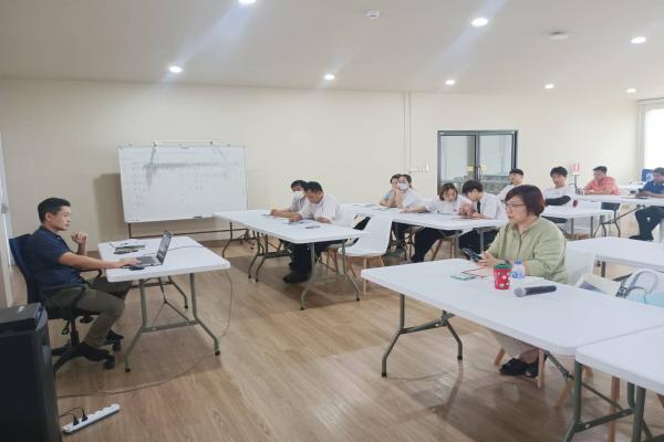  บรรยากาศการฝึกอบรม In-House Training  หลักสูตร QCC Training and Coaching  การให้คำปรึกษา (Coaching)  ครั้งที่ 5
