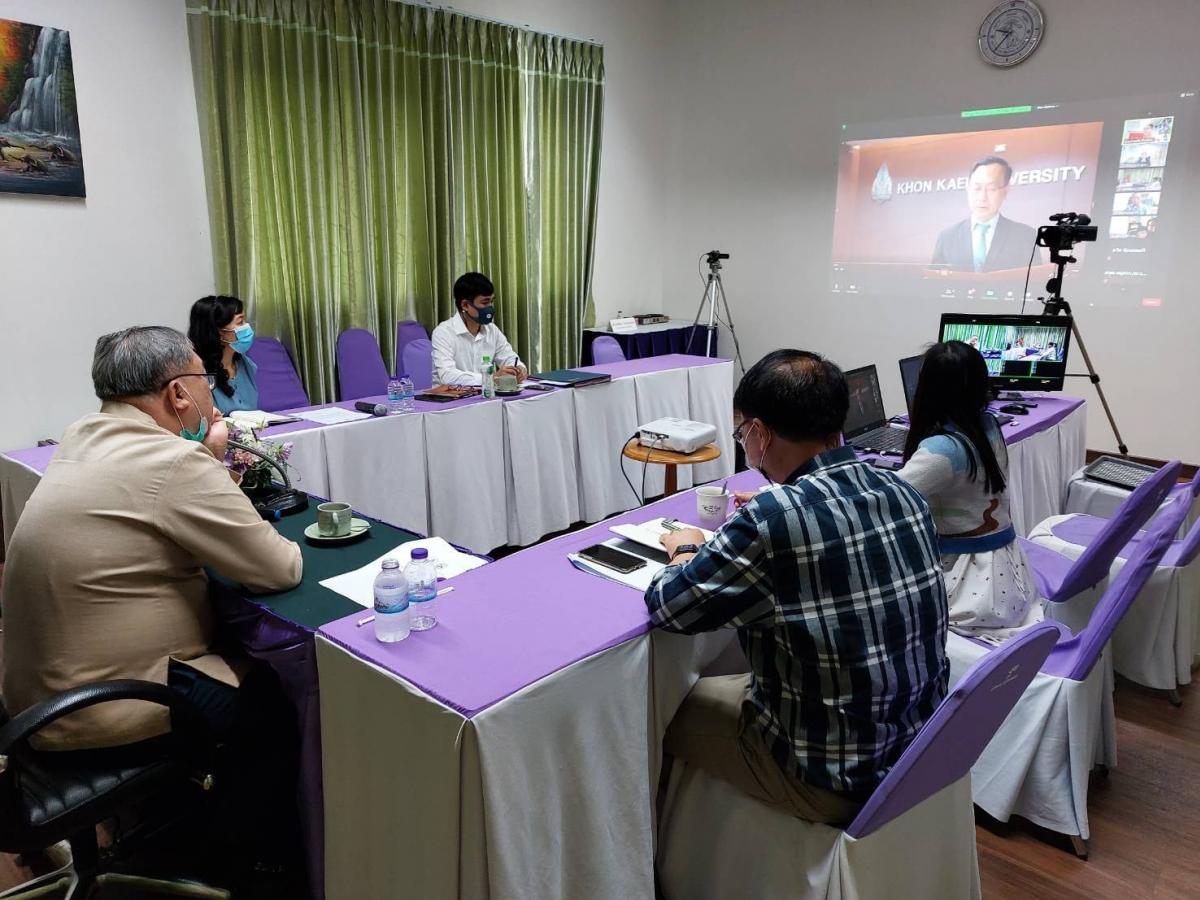 ประชุมเครือข่ายบริการวิชาการสถาบันอุดมศึกษาไทย สามัญประจำปี ครั้งที่1/2564 เพื่อแลกเปลี่ยนเรียนรู้แนวคิด นวัตกรรมในการบริการวิชาการแก่ชุมชนฯ