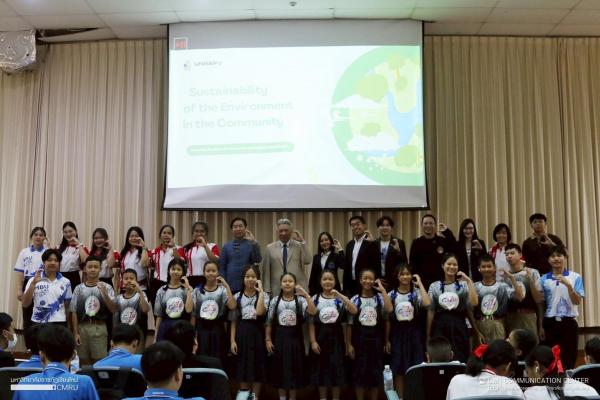 UNISERV CMU x บัณฑิตวิทยาลัย มหาวิทยาลัยราชภัฏเชียงใหม่เดินหน้าจัด Workshop ถ่ายทอดองค์ความรู้ต้นแบบสถานศึกษาคาร์บอนต่ำ