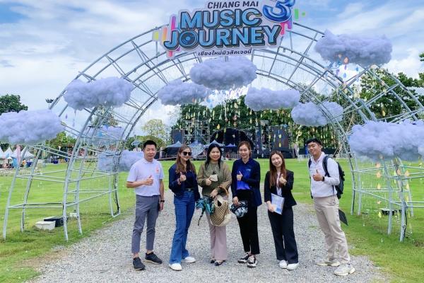 ทีม Uniserv CMU  ลงพื้นที่เก็บข้อมูลการประเมินการชดเชยคาร์บอน (Carbon Neutral Event) 