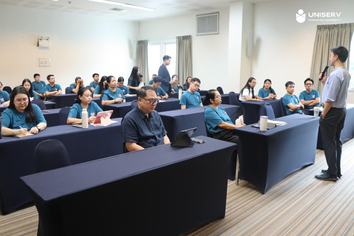 สำนักบริการวิชาการ จัดการประชุม HRD Meeting ครั้งที่ 6